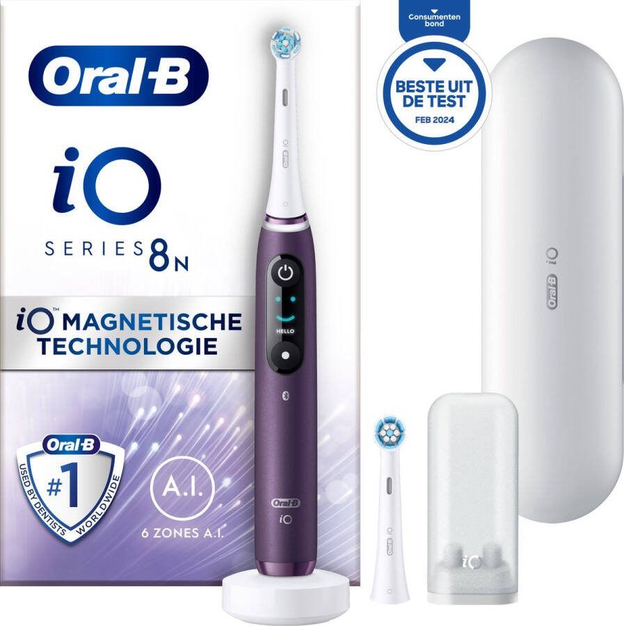Oral B Oral-B iO 8N Elektrische Tandenborstel Violet