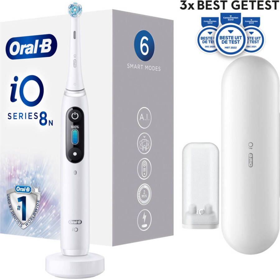 Oral B Oral-B iO 8n Elektrische Tandenborstel Wit