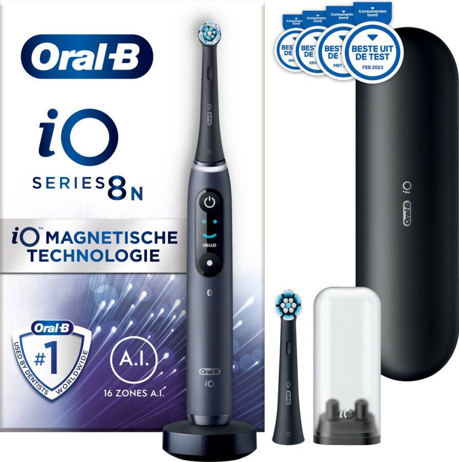 Oral B Oral-B iO 8N Elektrische Tandenborstel Zwart