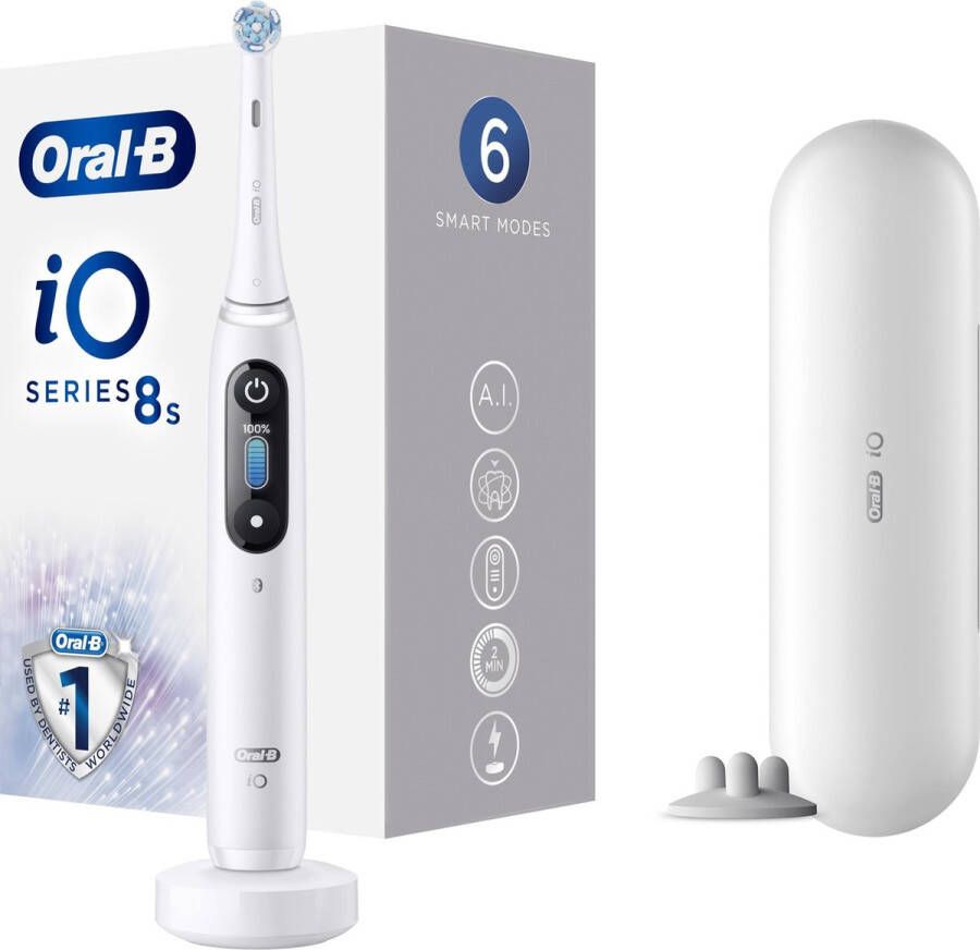 Oral-B elektrische tandenborstel iO Serie 8s (Wit)