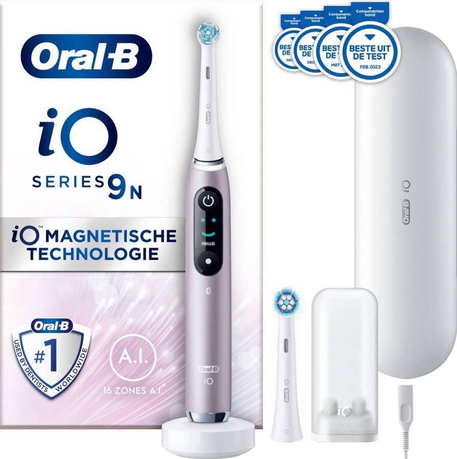 Oral B Oral-B iO 9N Elektrische Tandenborstel Rose Quartz
