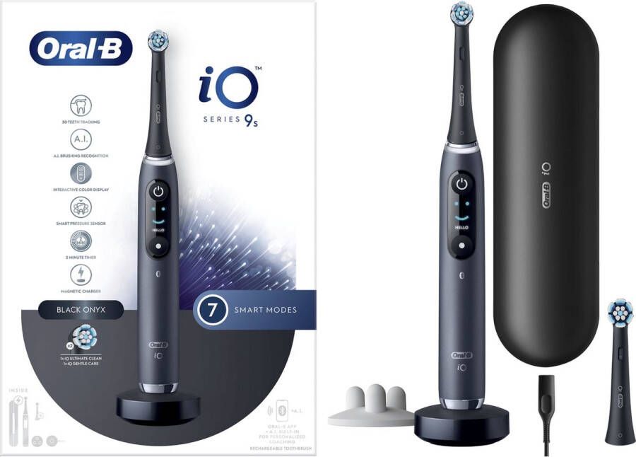 Braun Oral-B Tandenborstel iO 9S Zwart | Elektrische tandenborstels | Verzorging&Beauty Tand-&Mondverzorging | 4210201408864