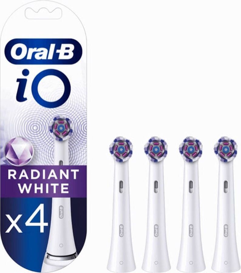 Oral B Oral-B iO Radiant White Opzetborstels 4 Stuks