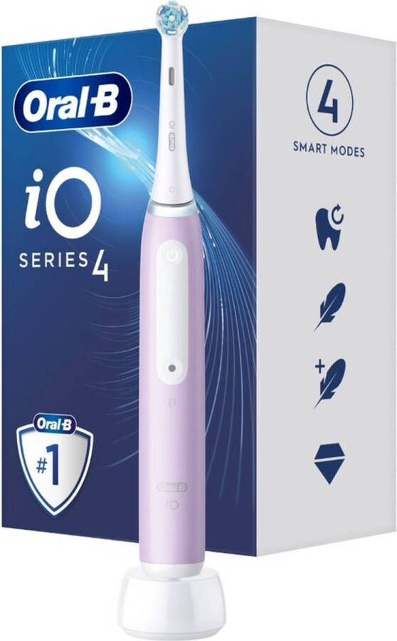 Oral B Oral-B iO Series 4 Volwassene Vibrerende tandenborstel Lavendel