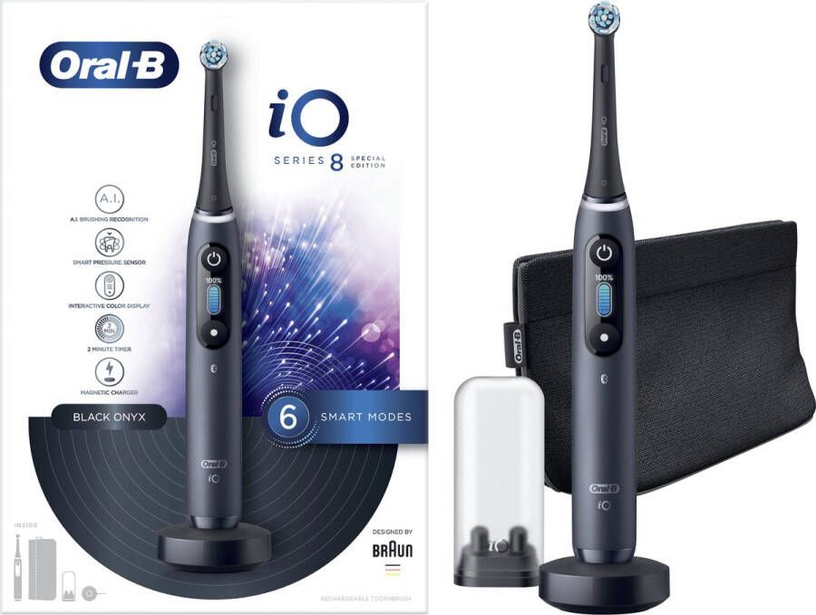 Oral B Oral-B iO Speciale Editie 8 Elektrische Tandenborstel Zwart