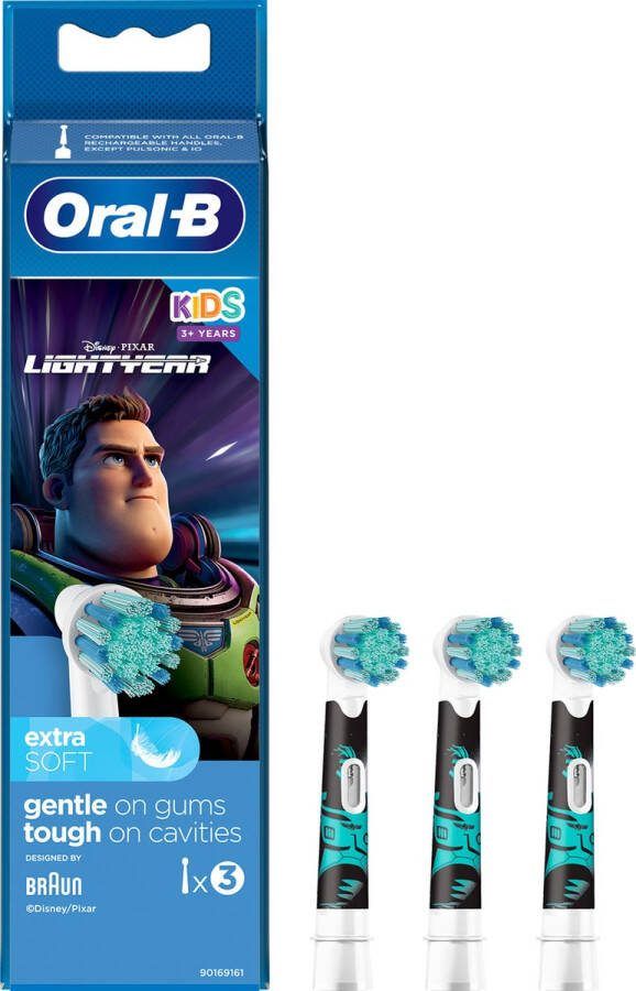 Oral B Oral-B Kids Opzetborstels Met Disney Lightyear 3 stuks