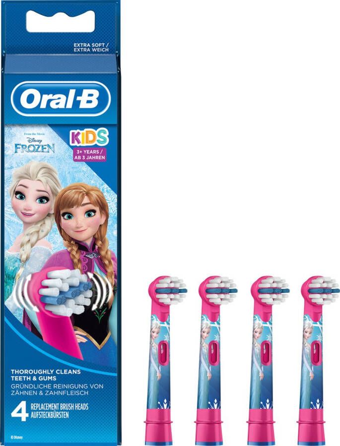 Oral B Oral-B Kids Opzetborstels Verpakking Van 4 Willekeurige Figuren