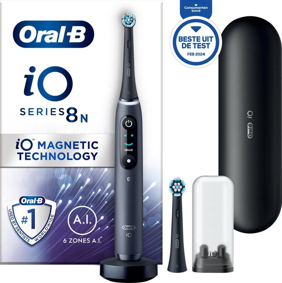 Oral B Oral-B iO 8N Elektrische Tandenborstel Zwart