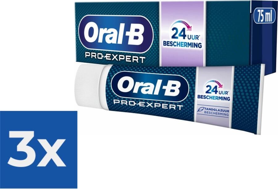 Oral B Oral-B Tandpasta Pro-Expert Sterk Glazuur 3 x 75 ml