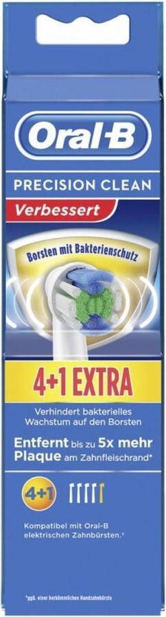 Oral B Oral-B Precision Clean EB 20 Bacteriële bescherming 4+1 Opzetborstel