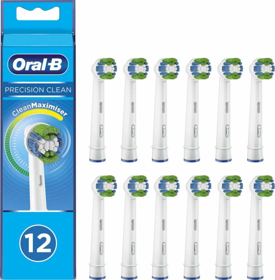 Oral B Oral-B Precision Clean Met CleanMaximiser-technologie Opzetborstels 12 Stuks