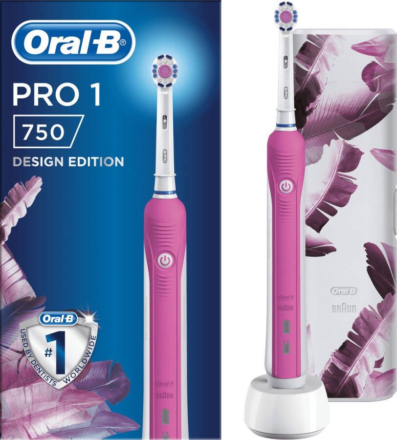 Oral B Oral-B Pro 1 750 Elektrische Tandenborstel + Bonusreisetui