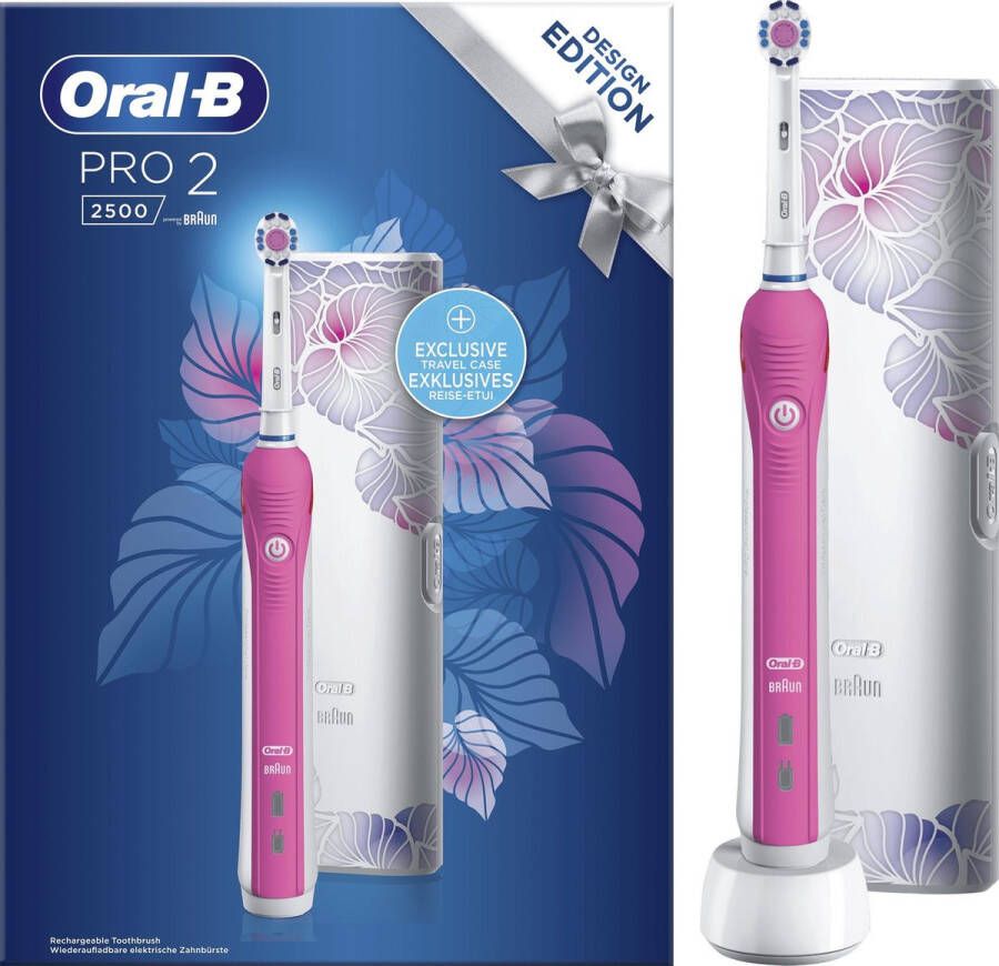 Oral B Oral-B PRO 2 2500 Elektrische Tandenborstel Roze