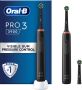 Oral B Oral-B Pro 3 3900 Duo 2 x Zwarte Elektrische Tandenborstel met extra opzetborstel - Thumbnail 4
