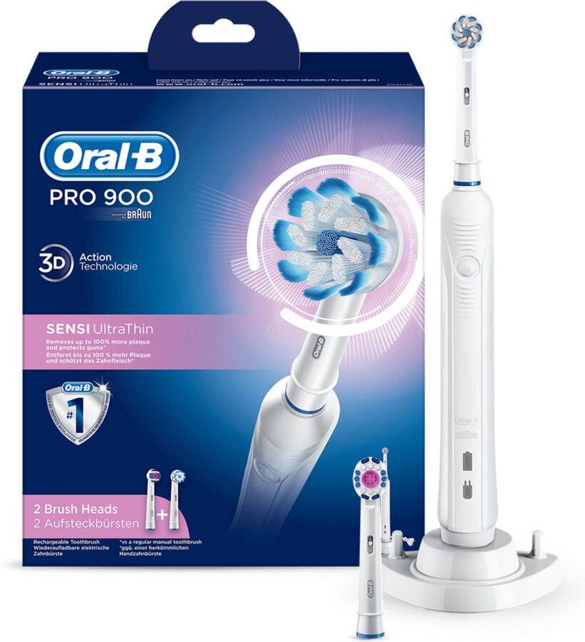 Oral B Oral-B Pro 900 Elektrische tandenborstel Wit