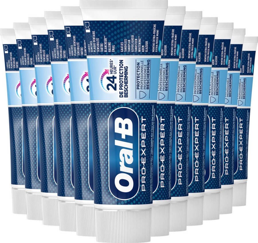 Oral B Oral-B Pro-Expert Professionele Bescherming Voordeelverpakking 12x75 ml Tandpasta