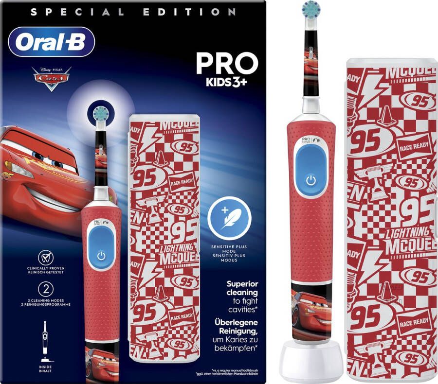 Oral B Oral-B Pro Kids Cars Elektrische Tandenborstel Ontworpen Door Braun
