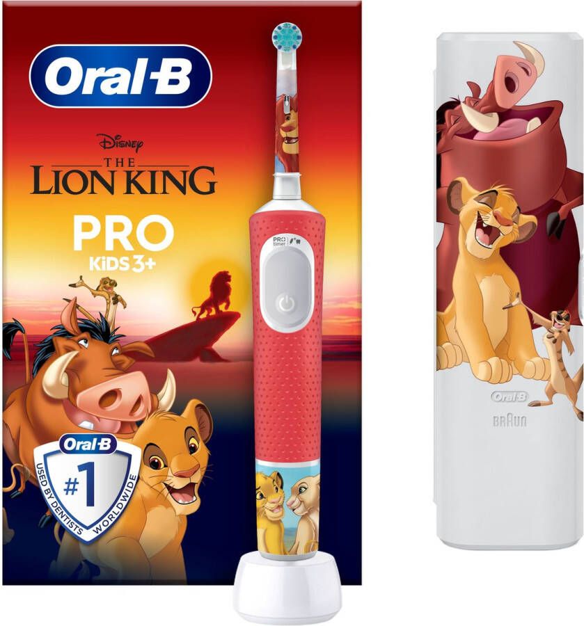 Oral B Oral-B Pro Kids The Lion King Elektrische Tandenborstel Ontworpen Door Braun