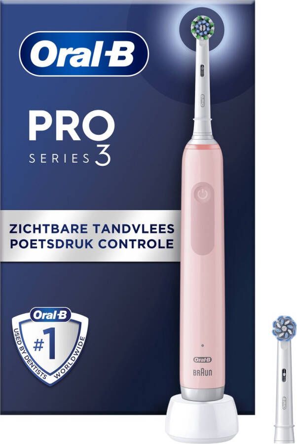 Oral B Oral-B Pro Series 3 Roze Elektrische Tandenborstel