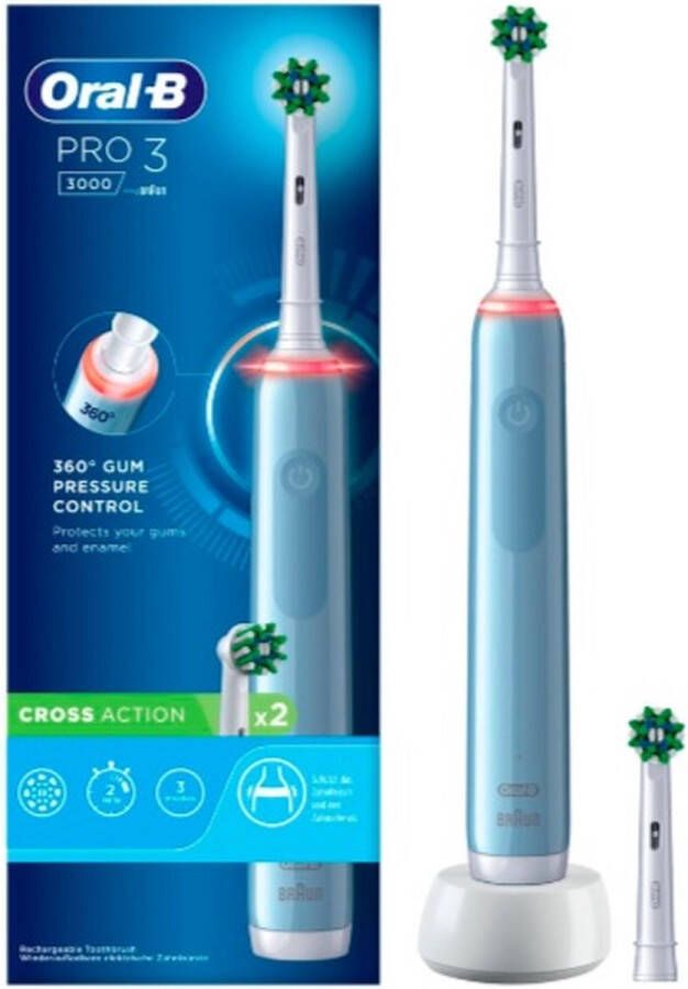 Oral B Oral-B Pro3 3000 Cross Action Elektrische Tandenborstel