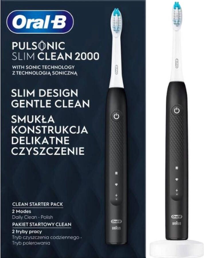 Oral B Oral-B Pulsonic Slim Clean 2000 Black