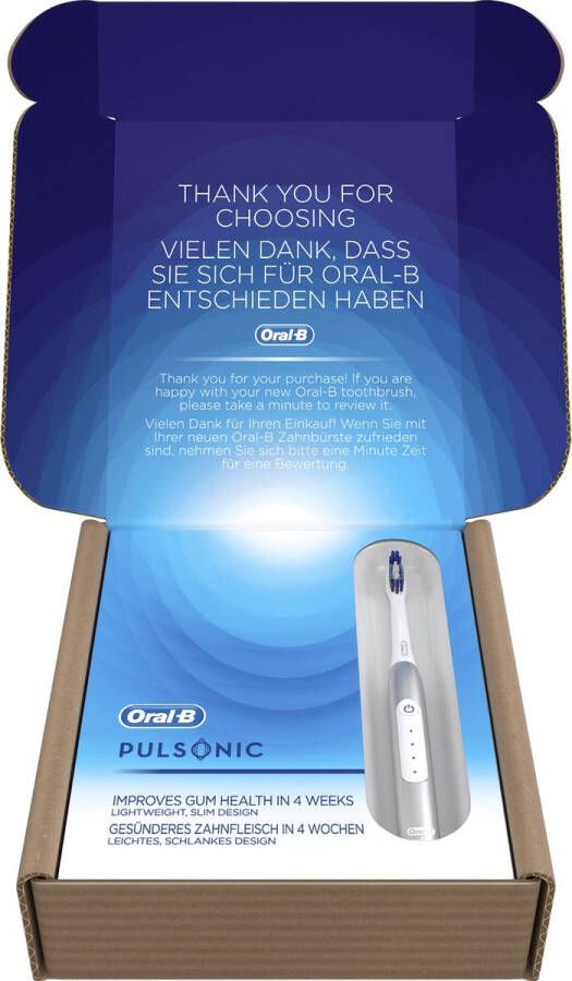 Oral B Oral-B Pulsonic Slim Luxe 4500 Platinum Elektrische Tandenborstel