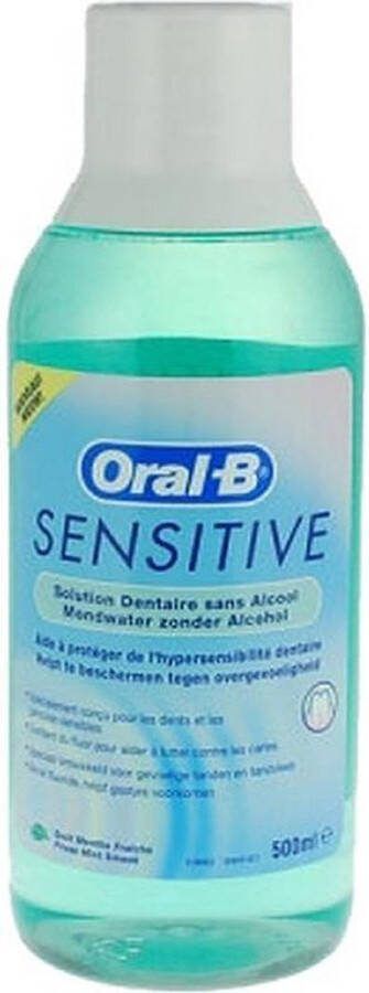 Oral B Oral-B Sensitive Tandvlees & Glazuur 0% Alcohol Mondwater 500ml