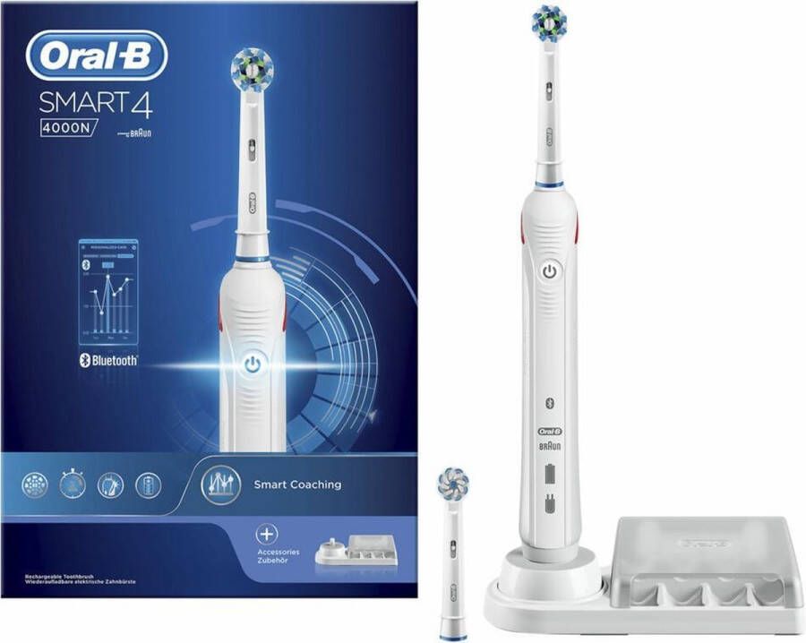 Oral B Oral-B Smart 4 4000N Wit Elektrische Tandenborstel