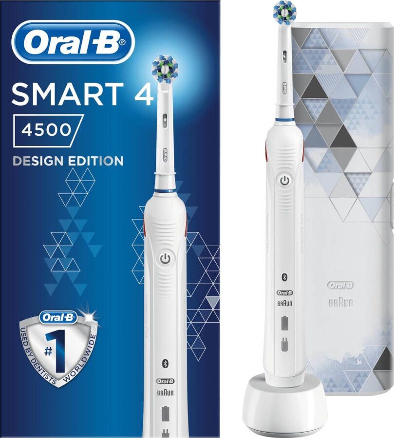 Oral B Oral-B Smart 4 4500 Wit Elektrische Tandenborstel