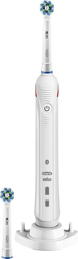 Oral-B elektrische tandenborstel Smart 4 4100S wit 2 poetsstanden