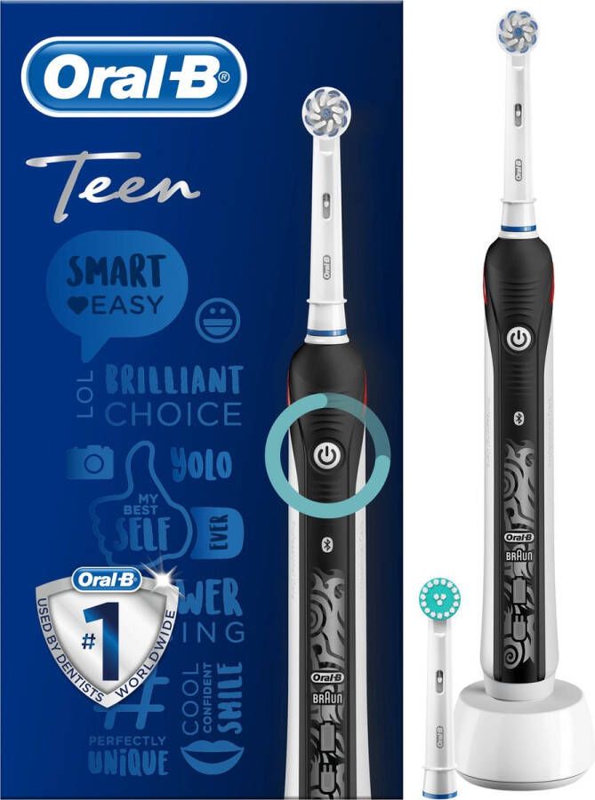 Oral B Oral-B Smartseries Teen Elektrische Tandenborstel Powered By Braun 1 Handvat en 2 Opzetborstels