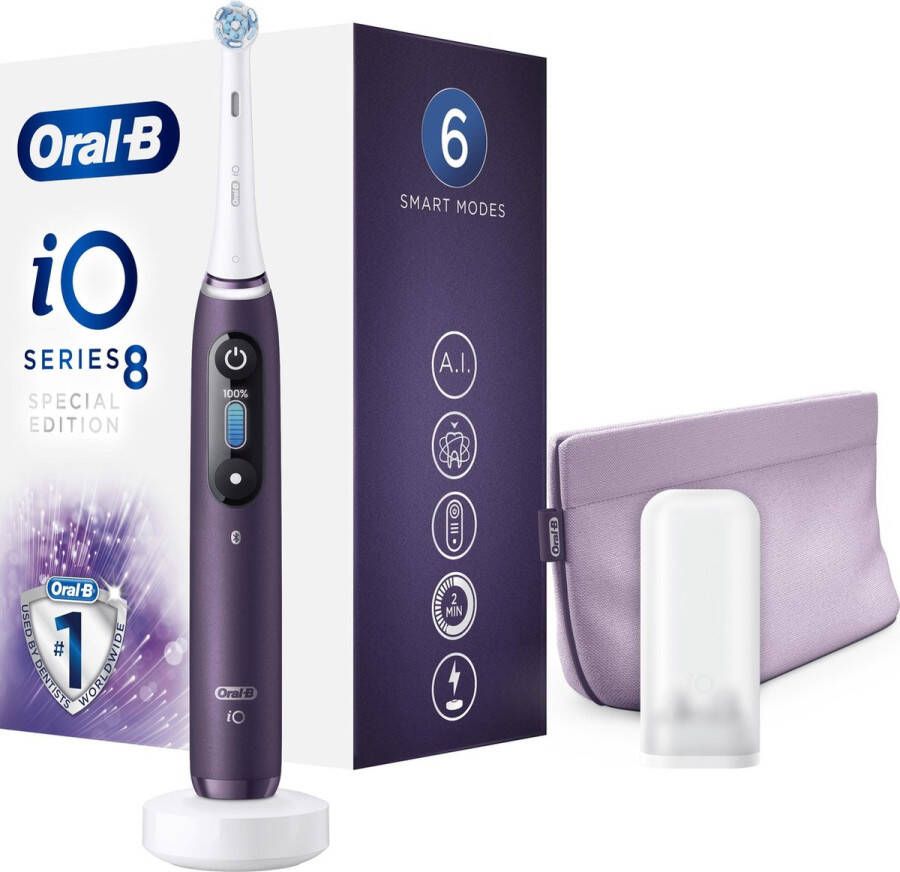 Oral B Oral-B Speciale Editie iO 8 Elektrische Tandenborstel Paars