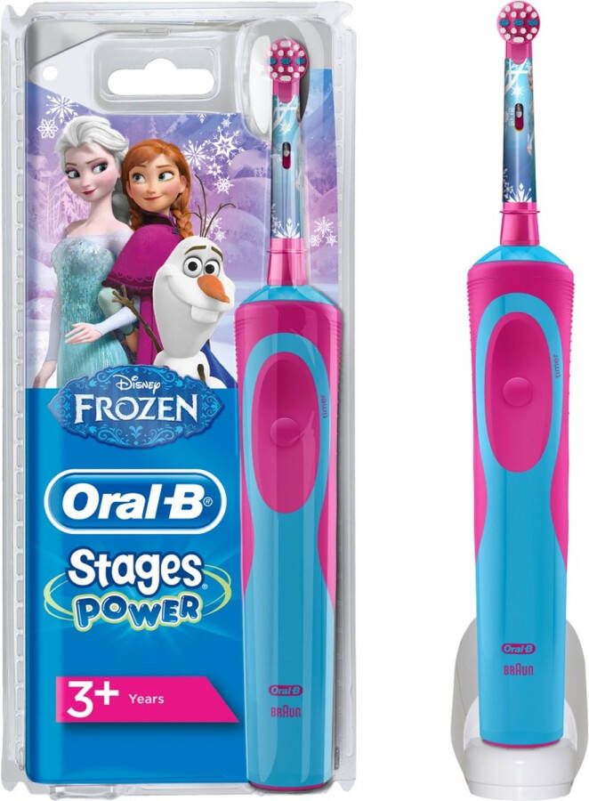 Oral B Oral-B Stages Power Kids Frozen Elektrische Tandenborstel 1 Handvat en 1 Opzetborstel