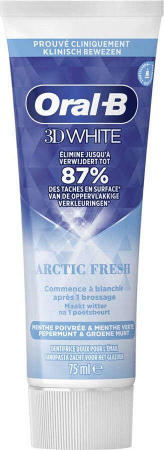 Oral B Oral-B Tandpasta 3D White Arctic Fresh 75 ml