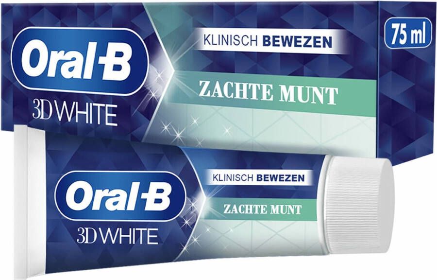 Oral B Oral-B Tandpasta 3D White Soft Mint 75 ml