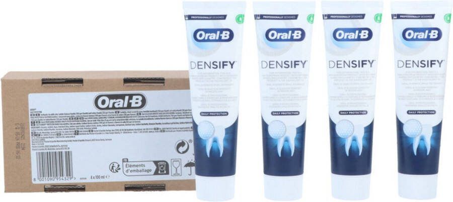 Oral B Oral-B Tandpasta Dichtheid Dagelijkse Bescherming 4 x 100 ml