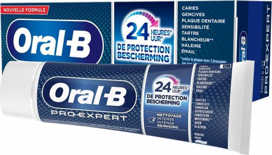 Oral B Tandpasta Pro-Expert Intense Reiniging Munt Nieuwe Formule 75ml