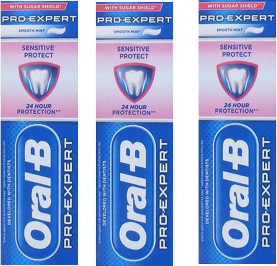 Oral B Oral-B Tandpasta Pro-Sensitive 3 x 75 ml