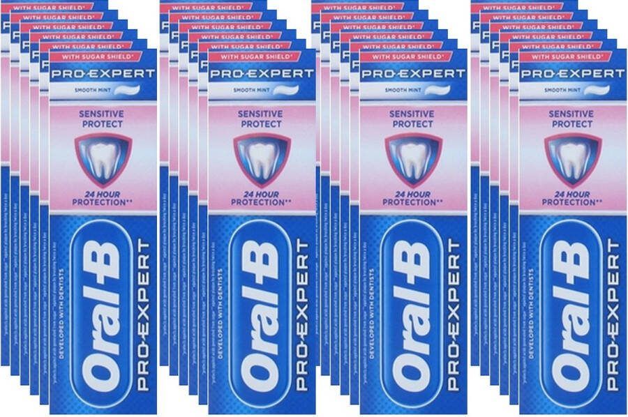 Oral B Oral-B Tandpasta Pro-Sensitive Voordeelverpakking 24 x 75 ml