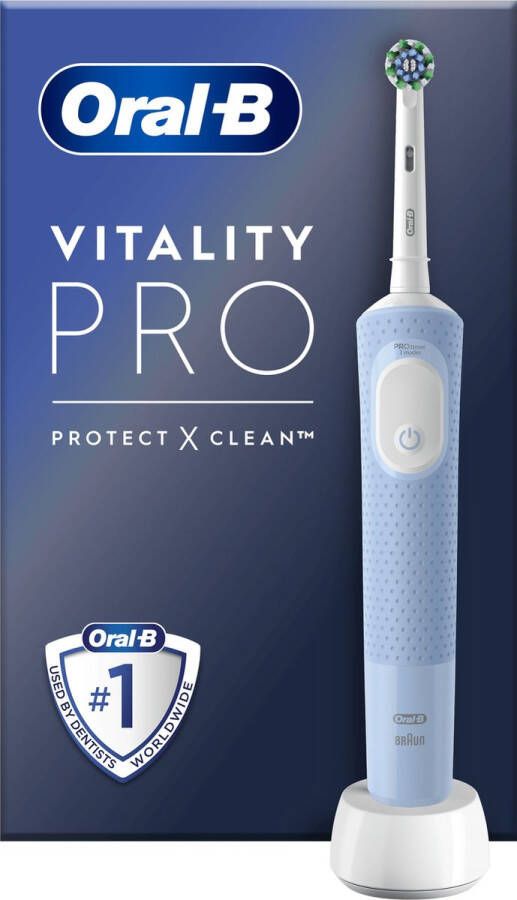 Oral-B Vitality Pro elektrische tandenborstel Blauw 3 poetsstanden Inclusief opzetborstel