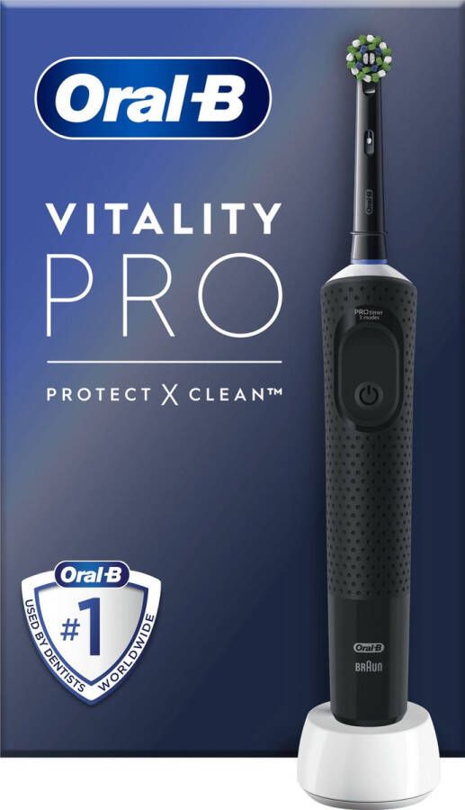 Oral B Oral-B Vitality Pro Zwart Elektrische Tandenborstel Ontworpen Door Braun