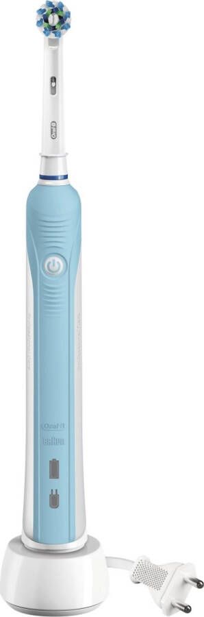 Oral-B elektrische tandenborstel Pro 700 CrossAction blauw
