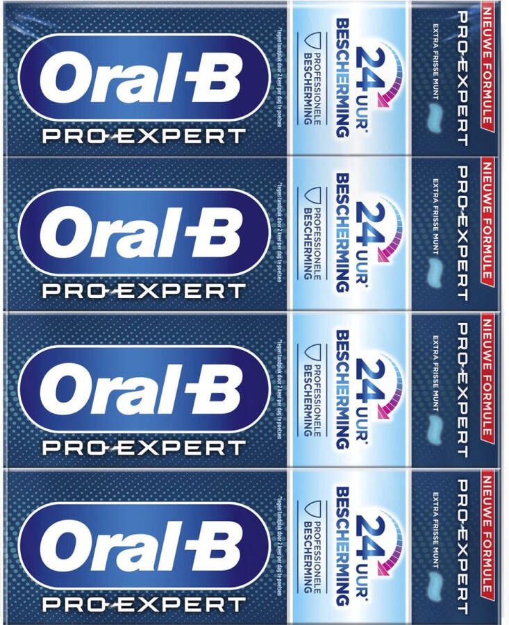 Oral B Oral-B Pro-Expert Professional Protection Tandpasta Voordeelverpakking 4x75ml