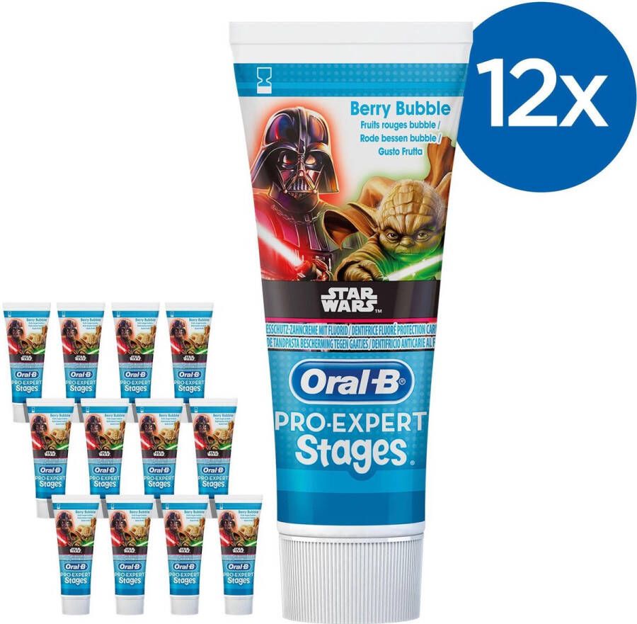 Oral B Pro-Expert Stages Star Wars Voordeelverpakking 12x75ml Tandpasta