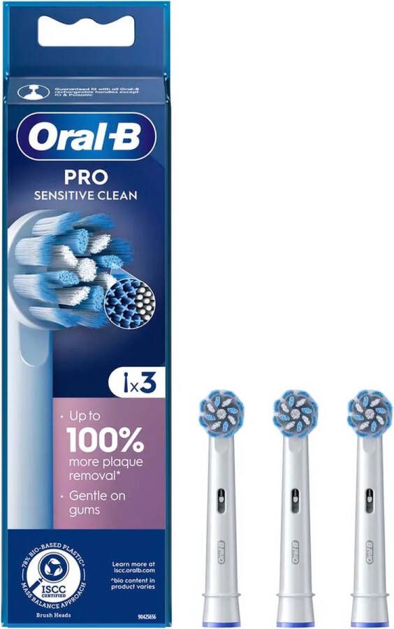 Oral B Oral-B |Pro Sensitive Clean Opzetborstels 3 Stuks