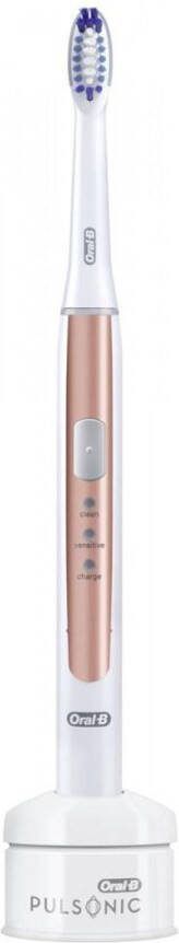 Oral B Pulsonic Slim 1100 Elektrische Tandenborstel Wit Rosé