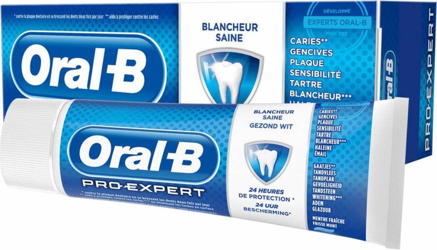 Oral B Tandpasta Pro Expert gezond wit 75ml