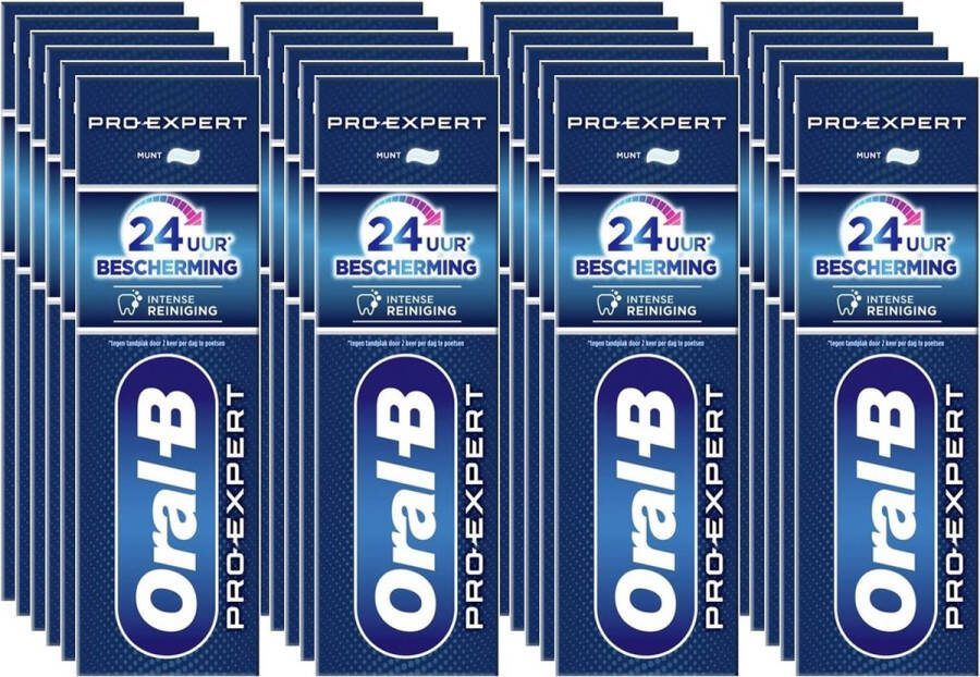 Oral B Tandpasta Pro Expert Intense Reiniging Voordeelverpakking 24 x 75 ml
