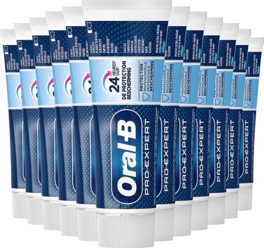 Oral B Tandpasta Pro Expert Professionele Bescherming Voordeelverpakking 12 x 75 ml