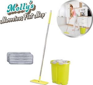 Orange Donkey Molly&apos;s Marvelous Flat Mop Cleaning Device